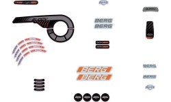 Buddy 2.0 - Zestaw naklejek Grafitowy