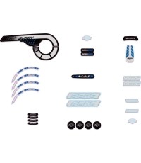 Buddy 2.0 - Zestaw naklejek niebieski