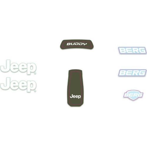 Buddy 2.0 - Zestaw naklejek Jeep