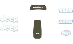 Buddy 2.0 - Zestaw naklejek Jeep