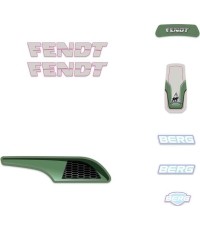 BERG Buddy 2.0 zestaw naklejek Fendt