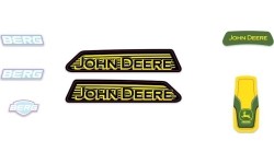 Kolego 2.0 - Zestaw naklejek John Deere