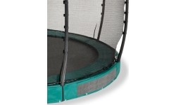 EXIT Allure Premium trampolina ziemna ø427cm - zielona