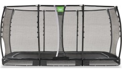 EXIT Allure Premium trampolina ziemna 244x427cm - czarna