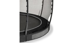 Trampolina gruntowa EXIT Allure Premium ø427 cm, czarna