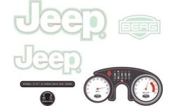 Rajd - zestaw naklejek Jeep® Adventure