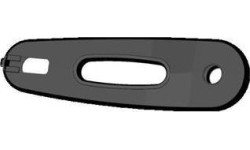 Buddy - osłona łańcucha czarna