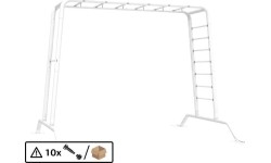 PlayBase - Zestaw śrub podwójnych Monkey Bar (10x)