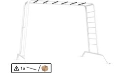 PlayBase - Rama małpia rura do mocowania huśtawki