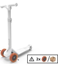 Nexo - koła 120x40mm pomarańczowe