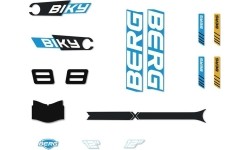 Rowery - Zestaw naklejek Cross Blue Hamulec ręczny