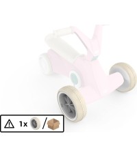 BERG GO² Pink - przednie koło