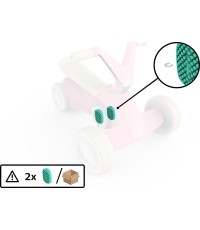 BERG GO² Pink - Pedał (2x)