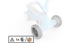 BERG GO² Blue - przednie koło