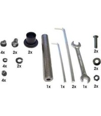 Dempy - Zestaw montażowy czarny