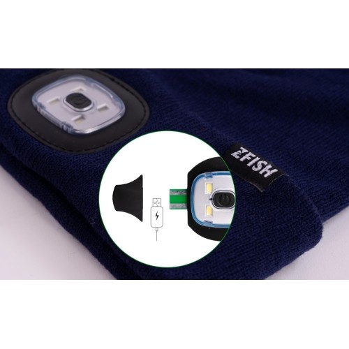 ZFISH Light Beanie Blue