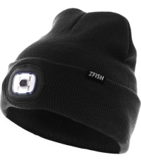 Czapka ZFISH Light Beanie, czarna