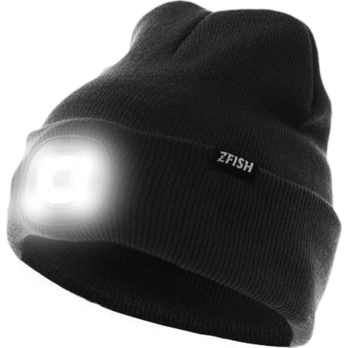 Czapka ZFISH Light Beanie, czarna