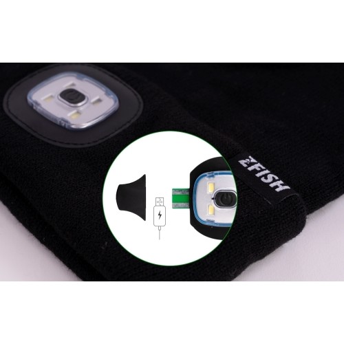 ZFISH Light Beanie Black