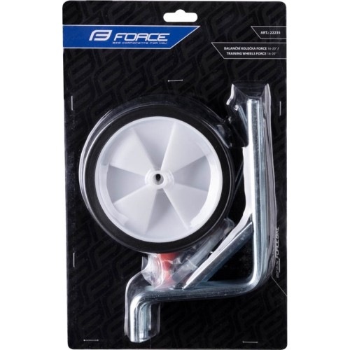 Dodatkowe kółka boczne do roweru FORCE 16-20", z PVC
