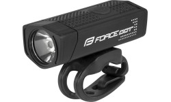Lampka przednia FORCE Dot 300LM USB (czarna)
