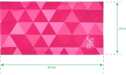 Krawat FORCE Gem (różowy)