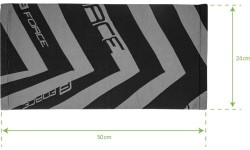 Szalik zimowy FORCE ARROW (czarny/szary)