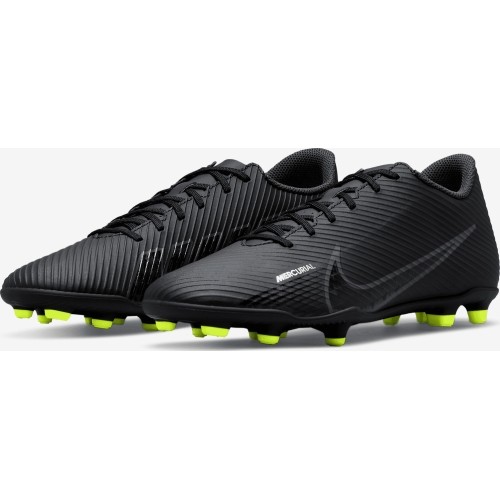 Nike Vapor 15 Club Fg/Mg męskie buty piłkarskie, czarne DJ5963 001