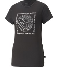 Puma Graphics She Move bluzka damska, czarna 674451 01