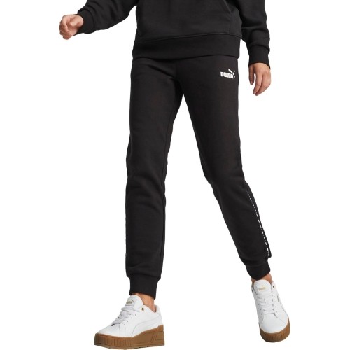 Puma Power Tape damskie spodnie dresowe czarne 674227 01