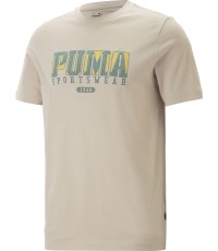 Puma Marškinėliai Vyrams Graphics Retro Tee Granola Cream 674486 88