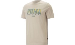 Koszulka męska Puma Graphics Retro Tee Granola Cream 674486 88
