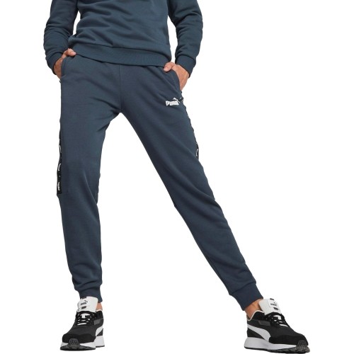 Spodnie dresowe męskie Puma Ess+ Tape Sweatpants Navy 847388 16