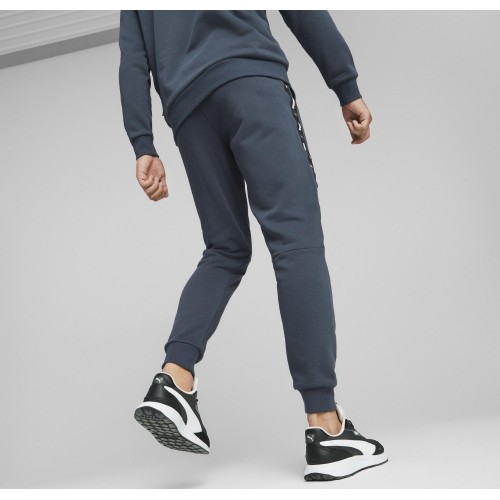 Spodnie dresowe męskie Puma Ess+ Tape Sweatpants Navy 847388 16