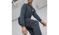 Spodnie dresowe męskie Puma Ess+ Tape Sweatpants Navy 847388 16