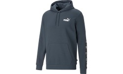 Puma bluza męska Ess+ Tape Hoodie Navy 847385 16