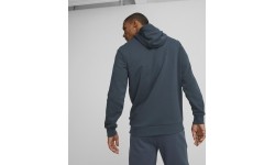 Puma bluza męska Ess+ Tape Hoodie Navy 847385 16