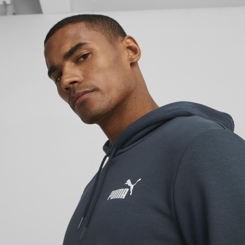 Puma bluza męska Ess+ Tape Hoodie Navy 847385 16