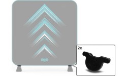 AeroWall - piankowe kapturki na klamrę (2x)