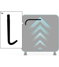 AeroWall - Rura ramowa zagięta L 2x2