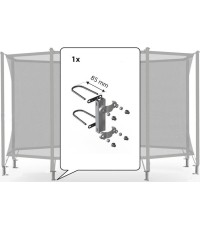 Mocowania siatki ochronnej Comfort 200 (zestaw na 1 rurę) (85 mm)