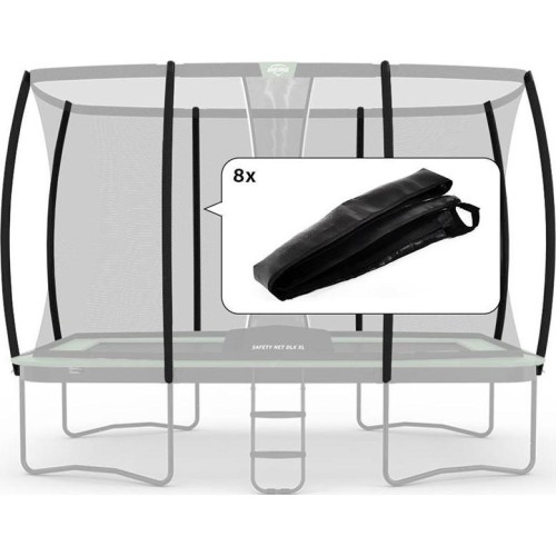 Nakładki na słupki siatki Ultim Safety Net Deluxe XL ECO (8 szt.)