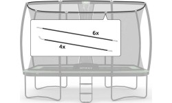 Ultim Safety Net DLX XL ECO - Set Tent Tubes 410