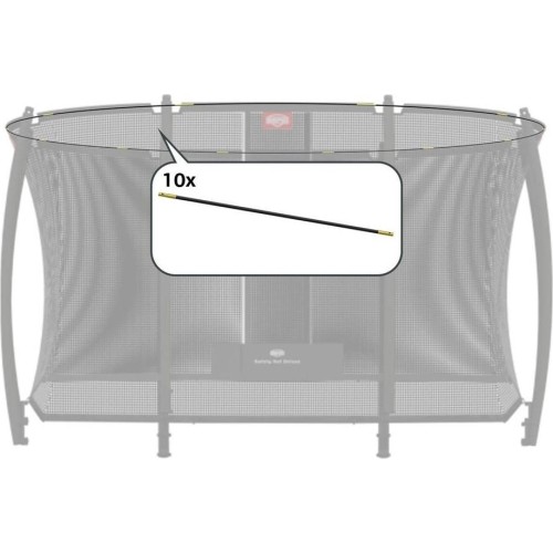 Zestaw rurek stelaża siatki Ultim Safety Net Deluxe 330 (.00/.01)