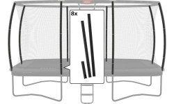 Ultim Safety Net DLX XL - zestaw piankowy