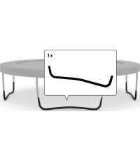 Champion/Elite - W-Leg 380, (Curved, Black)