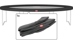 Osłona na sprężyny do trampoliny Favorit, szara 380 (12,5 ft)