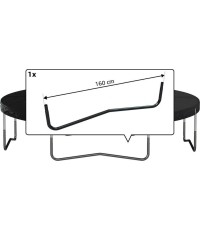Favorit noga W 380 (160 cm), czarna