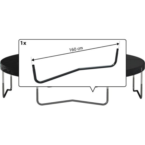 Favorit noga W 380 (160 cm), czarna