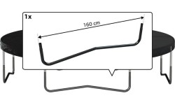 Favorit noga W 380 (160 cm), czarna